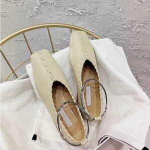 Women's Cream Shoes